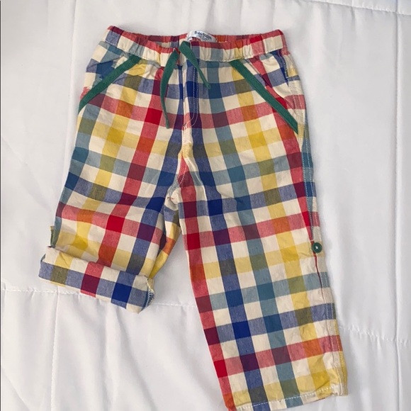 Mini Boden Multi-Color Roll-Up Trousers - Picture 5 of 5